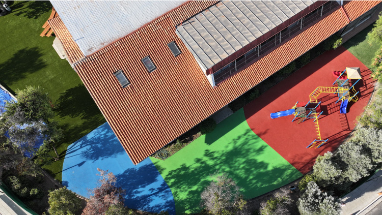 Pisos Recreativos / Deportivos Matt EPDM 20 mm / Colegio Alemán de Santiago