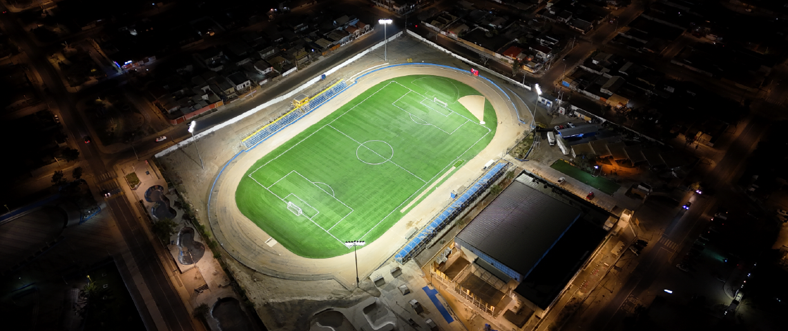 Img Noticia iluminación LED Estadio La Caldera